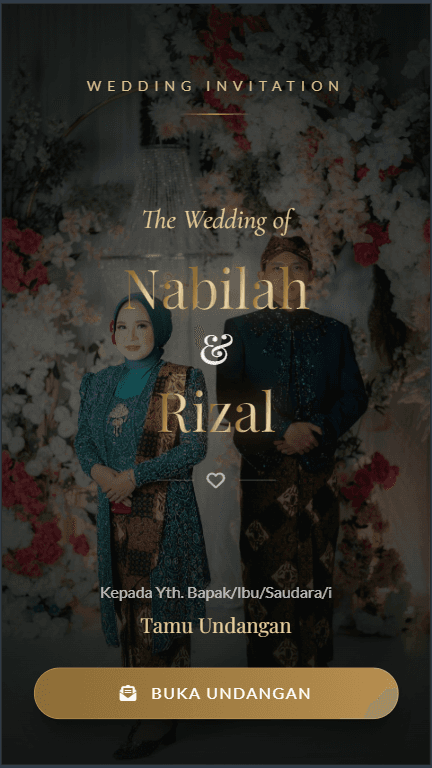 Malika.in – Digital Wedding Invitation Platform mockup